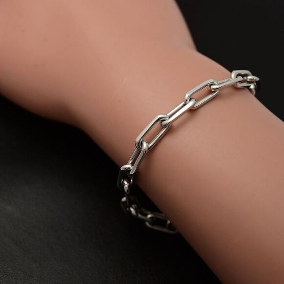 Cartier Santos Dumont Bracelet /18K White Gold/750-19.9g/white Gold /next Day - Picture 10 of 10